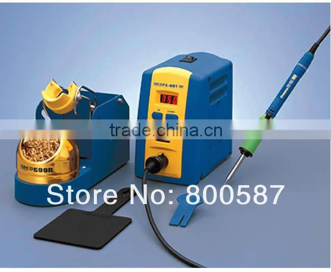 Best offer HAKKO FX-951 soldering station /digital display Lead free soldering station with soldering iron and different tips