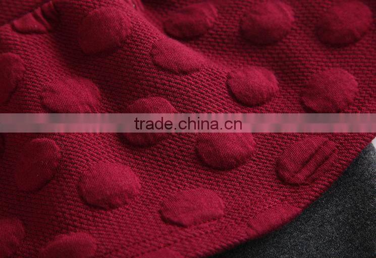 High quality red girl tight pants