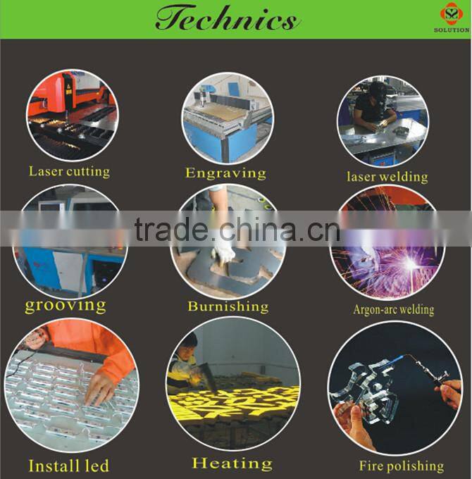 direct factory of metal marquees lettters for led advertising sign