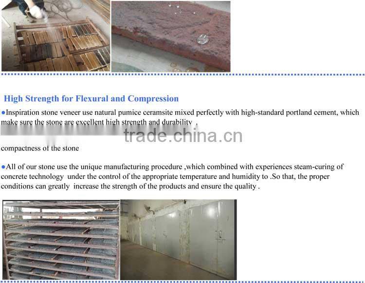 Decorative stone tv wall decor