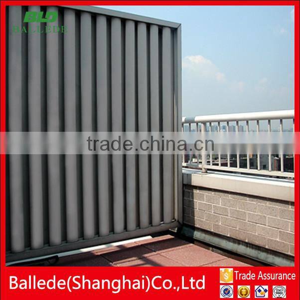 prefabricated fixed type louver fence