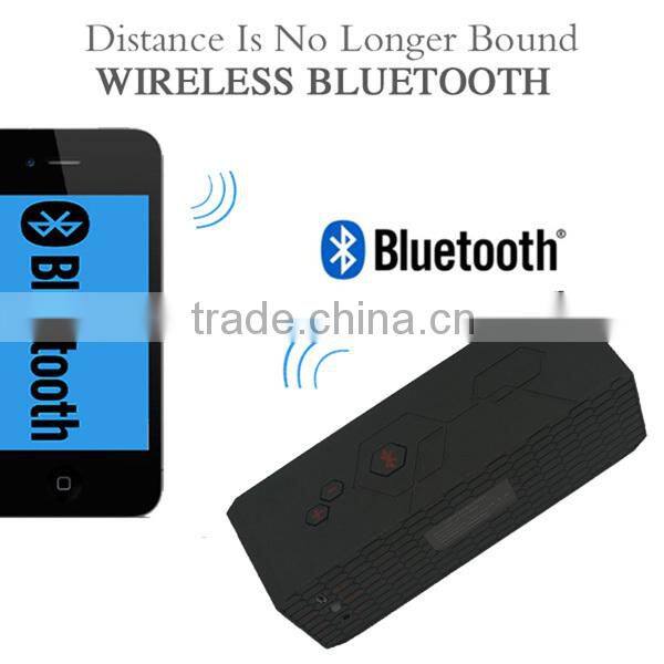 top quality 2.0 honeycomb super bass bluetooth mp3 music player with FM radio
