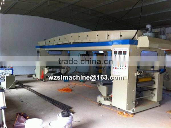 BOPP PET PE Metalized Film Paper Aluminum Foil High Speed Plastic Film Roll Solvent Glue Coating Dry Laminating Machine