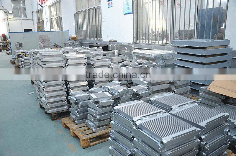 NICE!! Aluminum plate-fin hydraulic oil cooler,oil cooler,heat exchanger for rail vehicle