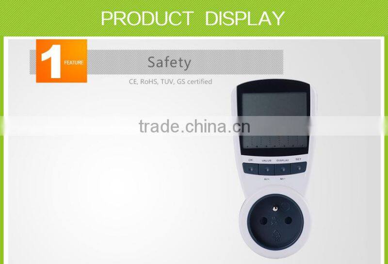 Wireless digital programmable current transformer for socket wireless cycling power meter accuracy class kwh power factor