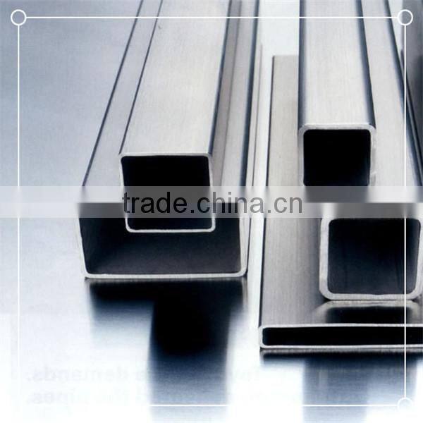 2015 ASTM square tube/galvanizediron square tube 100x100 ms square pipe price/steel square tube for sale