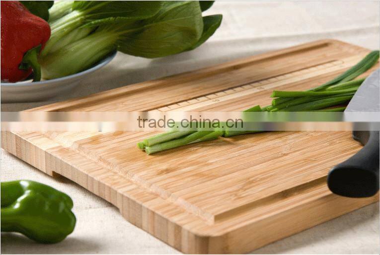Upscale bamboo embed round black slate chopping board,mini cutting board