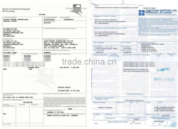 High pressure submersible water propeller pump pumping machine