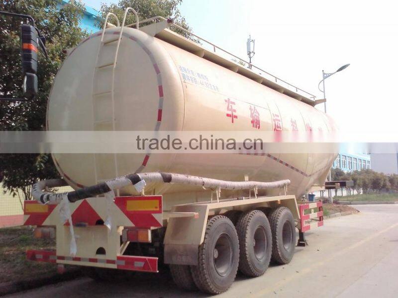 Bulk powder goods tanker trailer