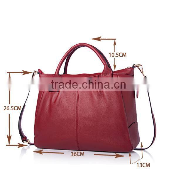 Fashion Bags Woman, Genuine Leather Lady Handbag