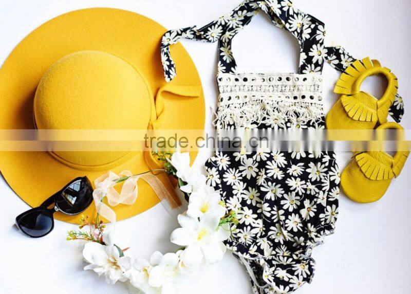 Good quality but cheap price Boho Chic Halter Bubble Romper - Daisy Days