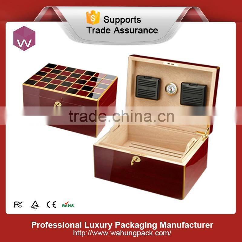 gift rectangular wood cigar boxes