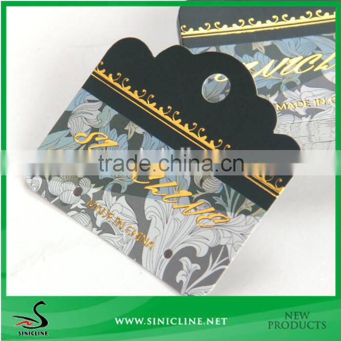 Sinicline high quality printing Earring card with customized logo