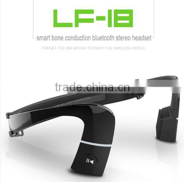 2015 New Popular Wireless Stereo Bone Conduction Bluetooth Headset