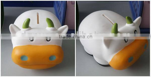 lovly figures model plastic pvc coin bank for kids