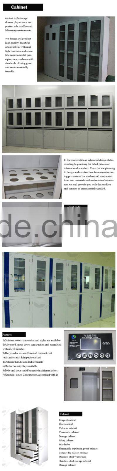 cheap and safe storage chemical lab cabinet