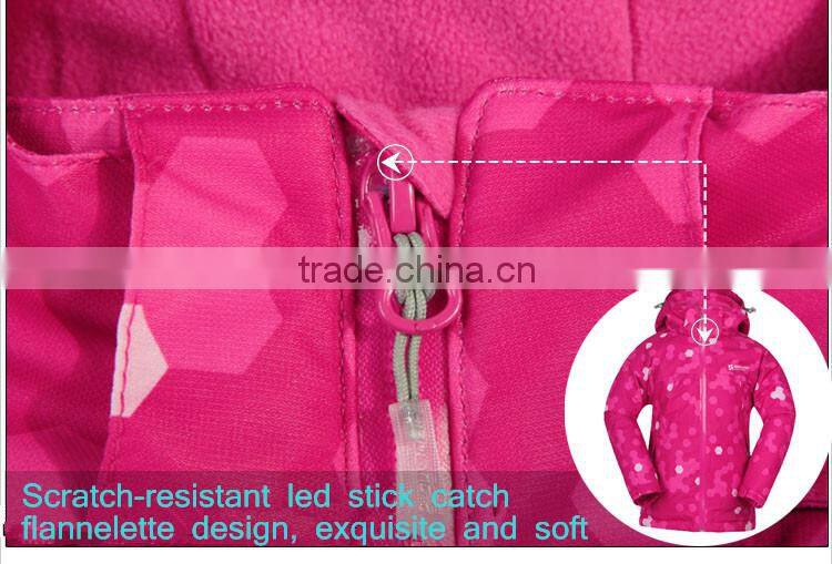 High Quality Waterproof Windproof Breathable Summit Ski Jacket children