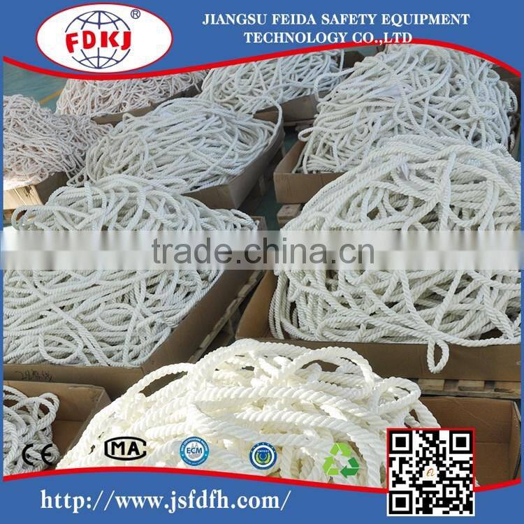 Lifesaving fire retardant cable for fire fighting construction safety rope