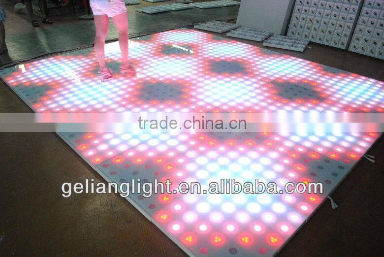 Professional LED Dance Floor/led round led dance floor