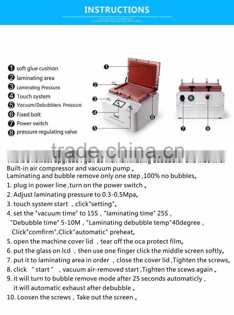 High efficent Replace machine LCD Digitizer Screen Panel Glass Outer Lens For Samsung Galaxy S6 Edge Plus 5.7 inch