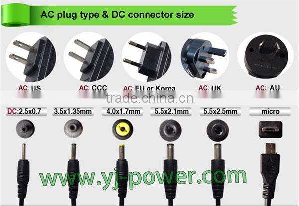 SHENZHEN ac dc adapter 9v 1.2a 1200m 100 - 240v input with CCC CE UL FCC GS C-TICK PSE SAA KC BS