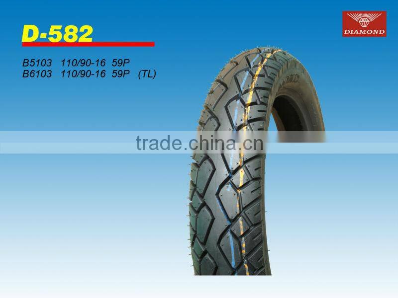 110/90-16 59P 4PR DIAMOND brand motorcycle tire