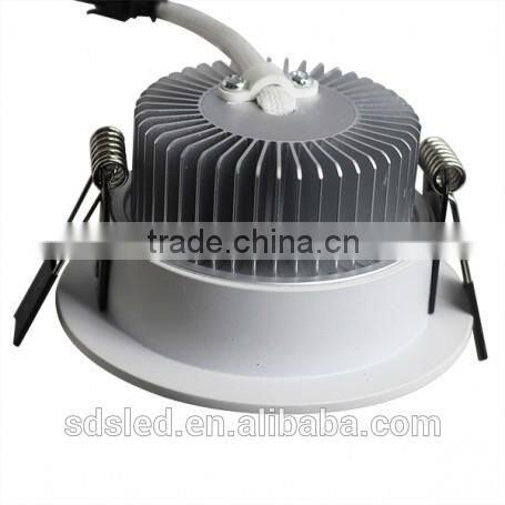 LED downlight White Shell 7W SMD5630 Warm White LED down light downlight