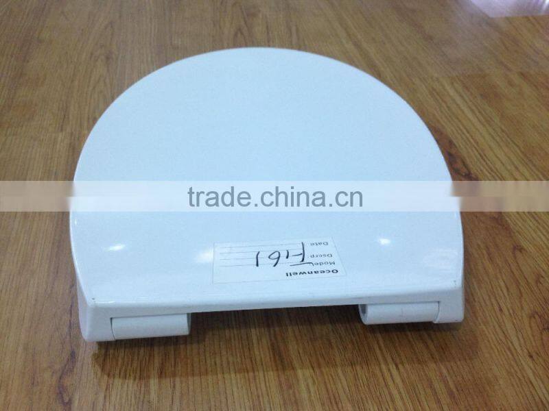 Universal shape toilet seat cover for most of the standard WC pans