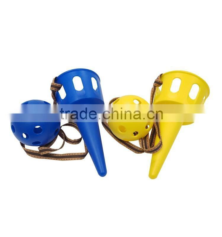 6 pcs one set catch game toy plastic catch ball game