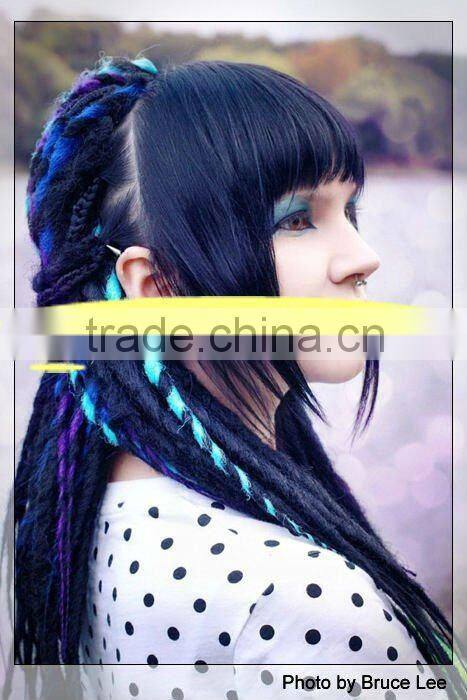 Hot Selling blue braiding hair
