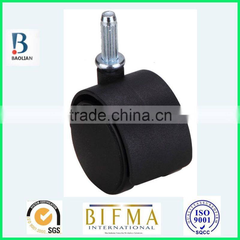 Cheap durable 30mm nylon swivel light-duty caster for furniture