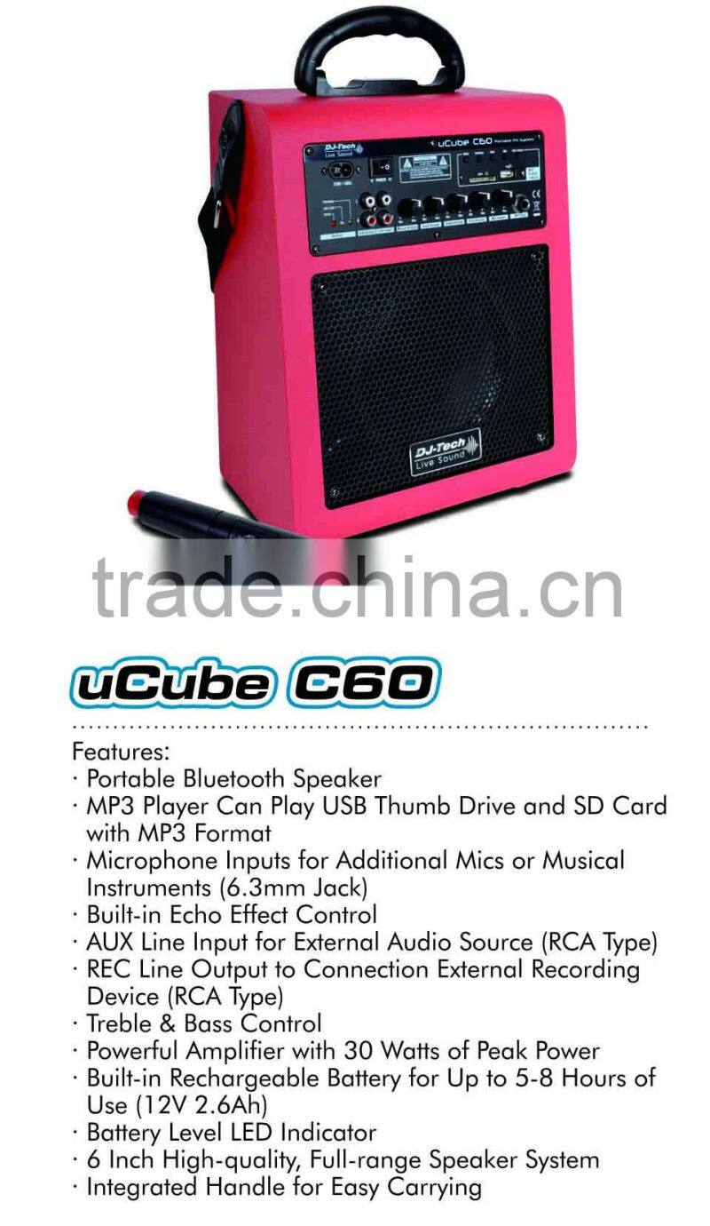 2016 new plastic cube wireless speaker Home products portable Sound Cube wireless Speaker