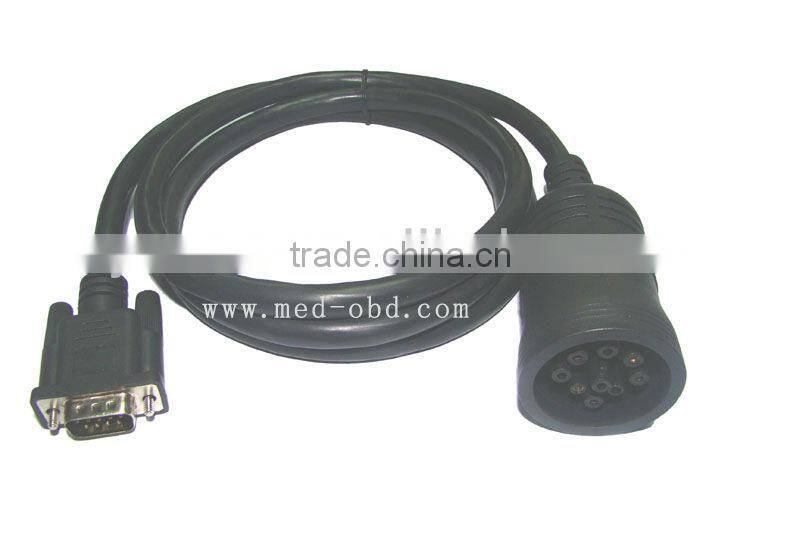 OBD2 Interface truck J1939 9pin to DB9 Male Cable