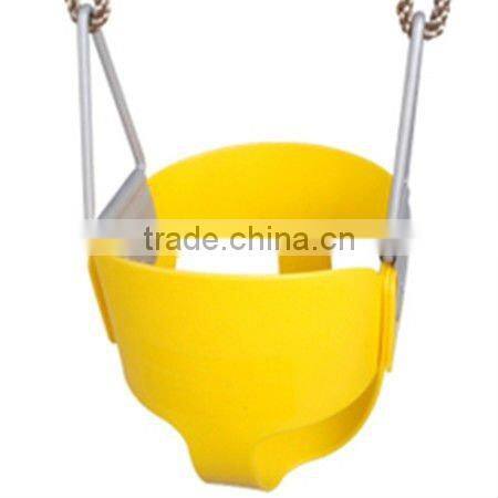 plastic baby swing chair/plastic Full Bucket Toddler Swing Seats with High Rest Back