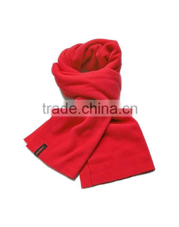 Popular design wholesale polar fleece neck scarf fabric polar fleece scarf fabric