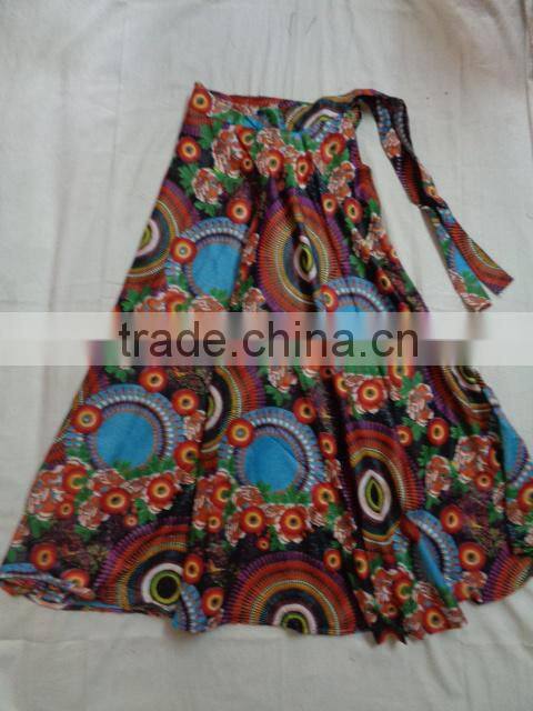 modern printed long skirts wholesale