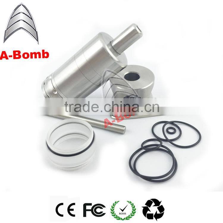 New Arrival!!2015 A-bomb Best Hot Sale Top Quality Vaporizer 1:1 Clone Rose v2s Atomizer With Air Flow Control
