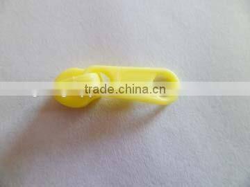 3# plastic nylon zipper plastic slider non lock slider canvas bag slider electrostatic prevention slider