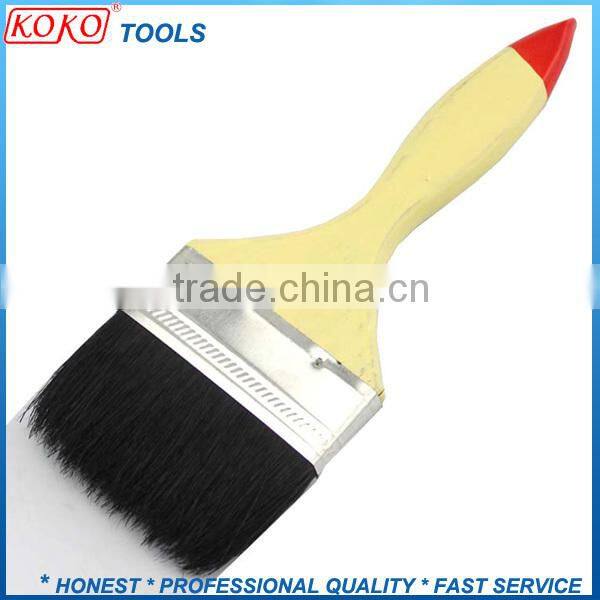 plastic handle plastic ferrule pure natural bristles BBQ brush