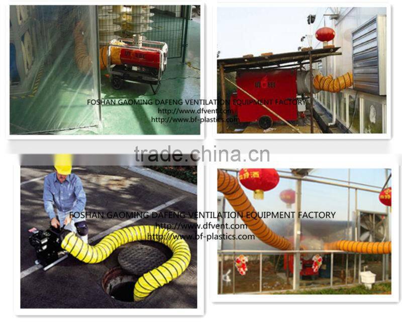 PVC flexible heater duct