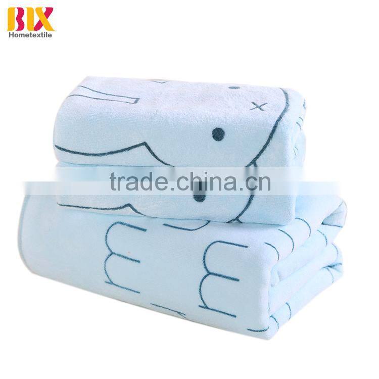 Customized Logo cartoon Characters printed microfiber bath towels alibaba top products