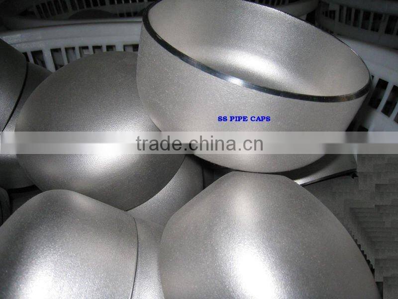 alloy steel pipe fitting cap sch40 high pressure