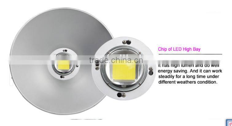 300W outdoor LED High Bay Light with IP65 Meanwell Driver Bridgelux Chip Warehouse lamps