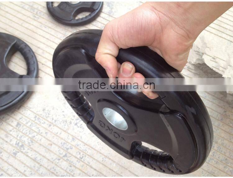 rubber olympic barbell plate factory