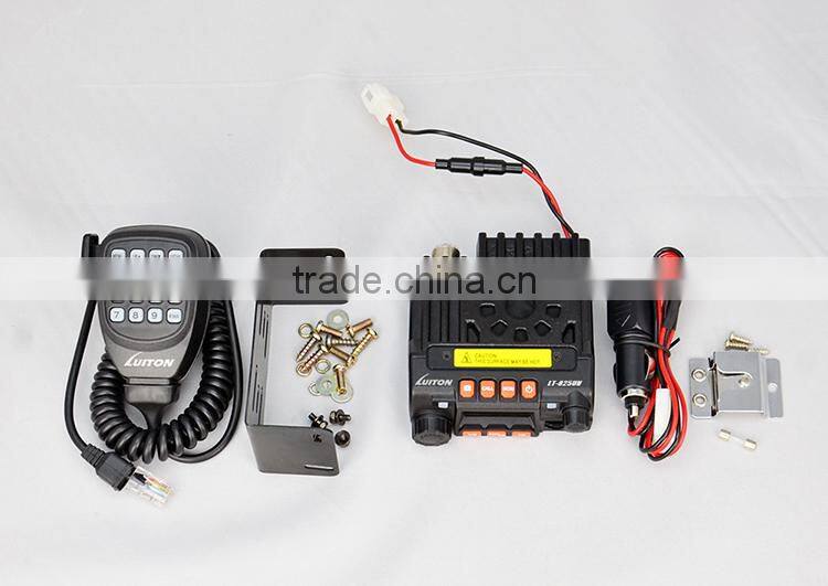 LT-825UV mobile walke talkie vhf uhf two way radio fm worky torky