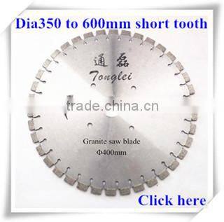 400mm/16" Circular Cutting Blade for Granite with Long Tooth Segment