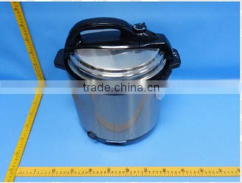 SAA 6L 1000W basic cheap 4 digital display stainless steel housing electric 8 cooking functions electric pressure cooker