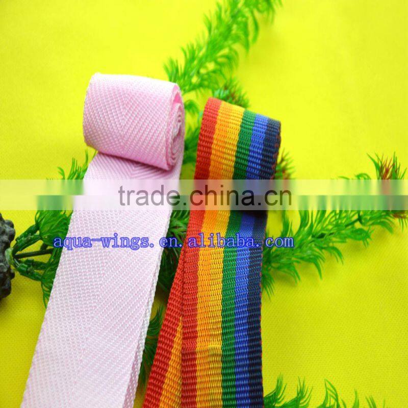 polypropylene webbing pink ribbon decorative ribbon