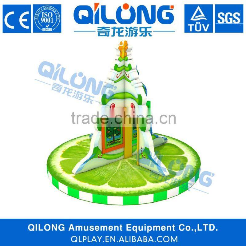 Christmas tree soft indoor playground equipment