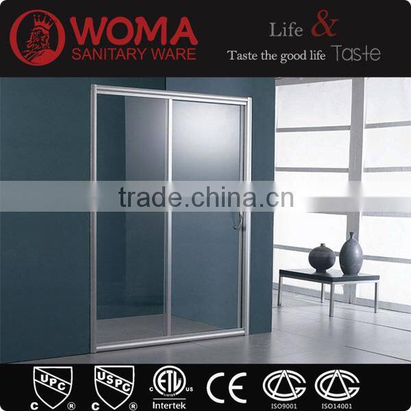 Y622 bathroom walk in tub shower combo folding glass shower